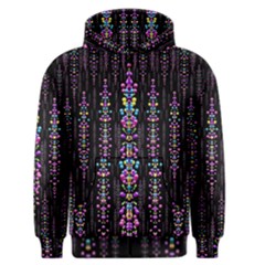 Rainbow Asteroid Pearls In The Wonderful Atmosphere Men s Zipper Hoodie by pepitasart