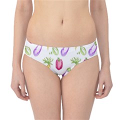 Vegetable Pattern Carrot Hipster Bikini Bottoms by Mariart