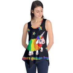 Unicorn Sheep Sleeveless Tunic by Valentinaart