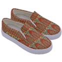 Arcs Pattern Kids  Canvas Slip Ons View3