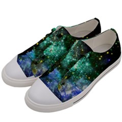 Space Colors Men s Low Top Canvas Sneakers by ValentinaDesign