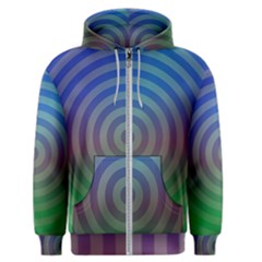 Blue Green Abstract Background Men s Zipper Hoodie by Nexatart