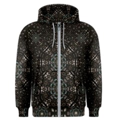 Pearl Stars On A Wonderful Sky Of Star Constellations Men s Zipper Hoodie by pepitasart