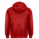 Fish bones pattern Men s Zipper Hoodie View2