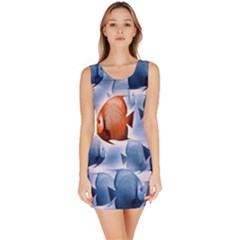 Swim Fish Bodycon Dress by Mariart