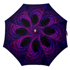 Black Hole Rainbow Blue Purple Straight Umbrellas by Mariart