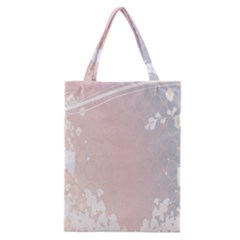 Love Heart Flower Purple Sexy Rose Classic Tote Bag by Mariart