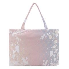 Love Heart Flower Purple Sexy Rose Medium Tote Bag by Mariart