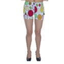 Mango Fruit Pieces Watermelon Dragon Passion Fruit Apple Strawberry Pineapple Melon Skinny Shorts View1