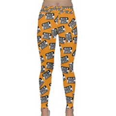 Pattern Halloween Wearing Costume Icreate Classic Yoga Leggings by iCreate