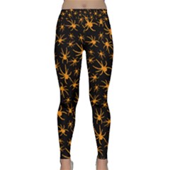 Halloween Spiders Classic Yoga Leggings by iCreate