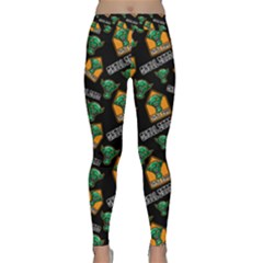 Halloween Ghoul Zone Icreate Classic Yoga Leggings by iCreate