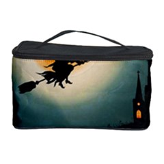 Halloween Landscape Cosmetic Storage Case by Valentinaart