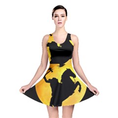 Headless Horseman Reversible Skater Dress by Valentinaart