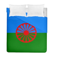 Gypsy Flag Duvet Cover Double Side (full/ Double Size) by Valentinaart