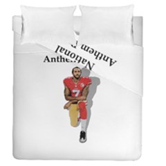 National Anthem Protest Duvet Cover Double Side (queen Size) by Valentinaart