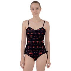 Roses From The Fantasy Garden Sweetheart Tankini Set by pepitasart
