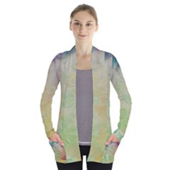 Painted Canvas                           Women s Open Front Pockets Cardigan by LalyLauraFLM