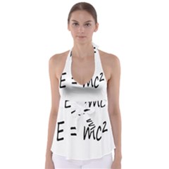 E=mc2 Gravity Formula Physics Babydoll Tankini Top by picsaspassion