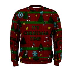 Ugly Christmas Sweater Men s Sweatshirt by Valentinaart