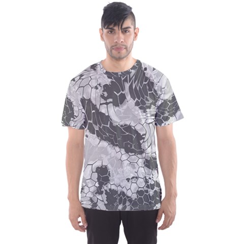 Stone Dragon Camouflage Men s Sports Mesh Tee by RespawnLARPer