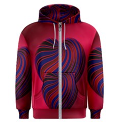 Heart Love Luck Abstract Men s Zipper Hoodie by Celenk