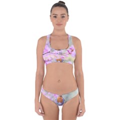 Spring Bird Bird Spring Robin Cross Back Hipster Bikini Set by Celenk