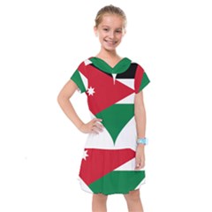 Heart Love Affection Jordan Kids  Drop Waist Dress by Celenk