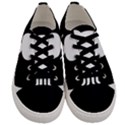 Logo Icon Github Men s Low Top Canvas Sneakers View1