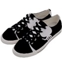 Logo Icon Github Men s Low Top Canvas Sneakers View2