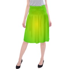 Pattern Midi Beach Skirt by gasi