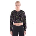 Pattern Cropped Sweatshirt View1