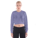 Pattern Cropped Sweatshirt View1