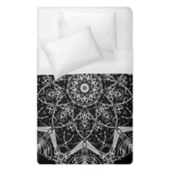 Mandala Psychedelic Neon Duvet Cover (single Size) by Celenk