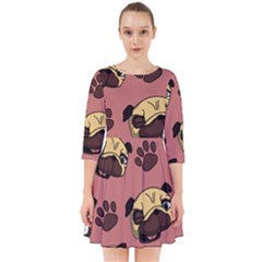 Happy Pugs Smock Dress by allthingseveryone