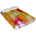 Painting Spray Brush Paint Fitted Sheet (California King Size) View2