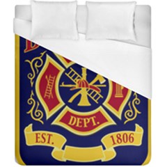 Fire Department Icon Duvet Cover (california King Size) by allthingseveryone