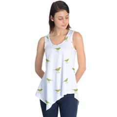Birds Motif Pattern Sleeveless Tunic by dflcprints