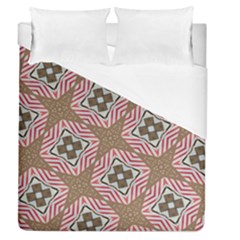 Pattern Texture Moroccan Print Duvet Cover (queen Size) by Celenk