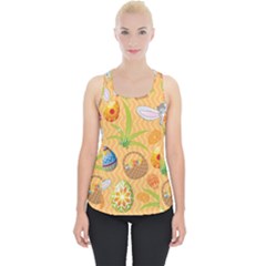 Easter Bunny And Egg Basket Piece Up Tank Top by allthingseveryone