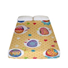 Fun Easter Eggs Fitted Sheet (full/ Double Size) by allthingseveryone