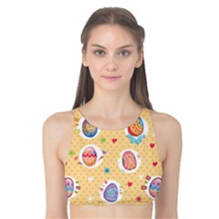 Fun Easter Eggs Tank Bikini Top by allthingseveryone