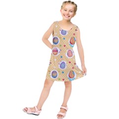 Fun Easter Eggs Kids  Tunic Dress by allthingseveryone