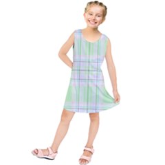 Green Pastel Plaid Kids  Tunic Dress by allthingseveryone