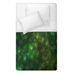 Bokeh Background Texture Marijuana Duvet Cover (single Size) by Celenk