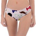 Moustache Hat Bowler Bowler Hat Reversible Classic Bikini Bottoms View1