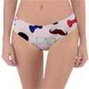 Moustache Hat Bowler Bowler Hat Reversible Classic Bikini Bottoms View3