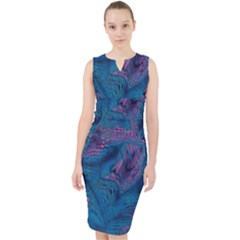 Midnight Dragon Midi Bodycon Dress by RespawnLARPer