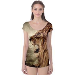 Roaring Lion Boyleg Leotard  by Celenk