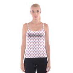 Pixel Hearts Spaghetti Strap Top by jumpercat